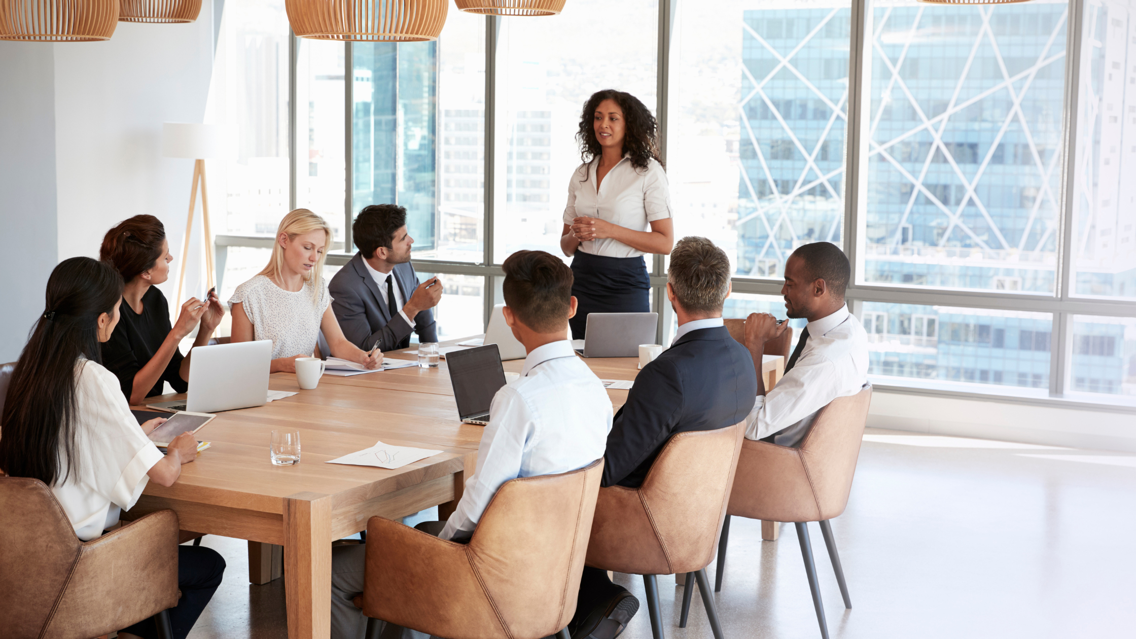 Employee meeting 